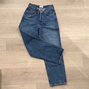 AGOLDE V-Waist Baggy mid-rise straight-leg jeans